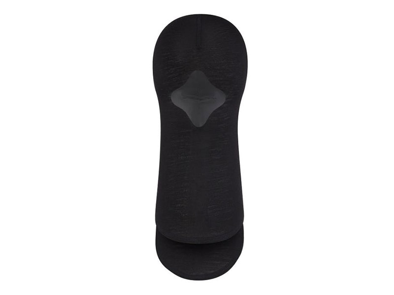 Buff Merino Lightweight Balaclava Bivakmuts - Solid Black