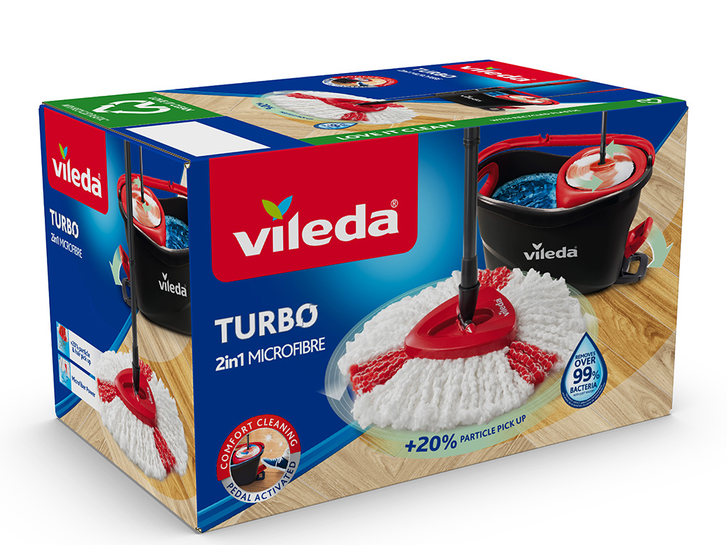 SISTEMA BALDE COM PEDAL TURBO VILEDA