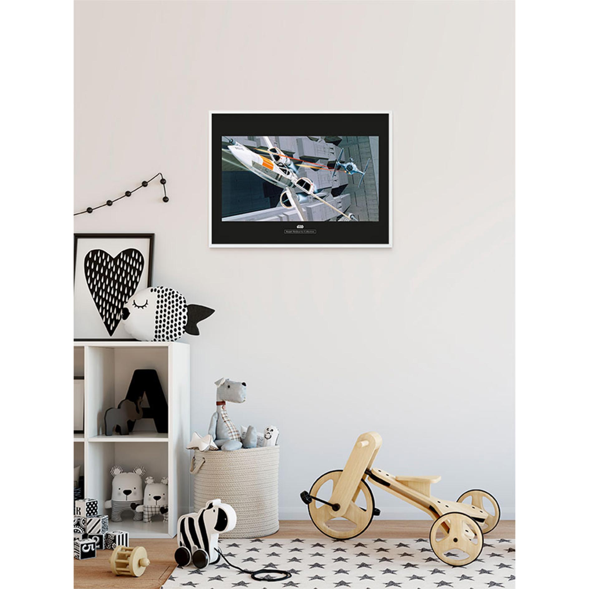 Wandbild STAR WARS CLASSIC RMQ X-WING - 70x50 cm
