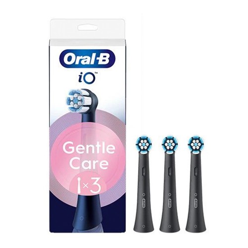 Oral-B iO Recargas Gentle Care Preta 3 unidades