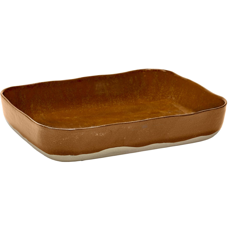 Serax La Nouvelle Table by Merci ovenschaal set van 2 Ochre/Brown