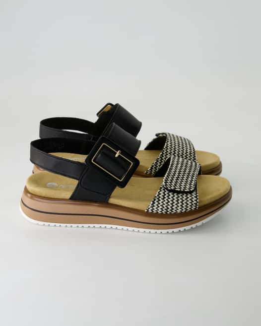 Remonte D1J53-02 Sandalen in Schwarz