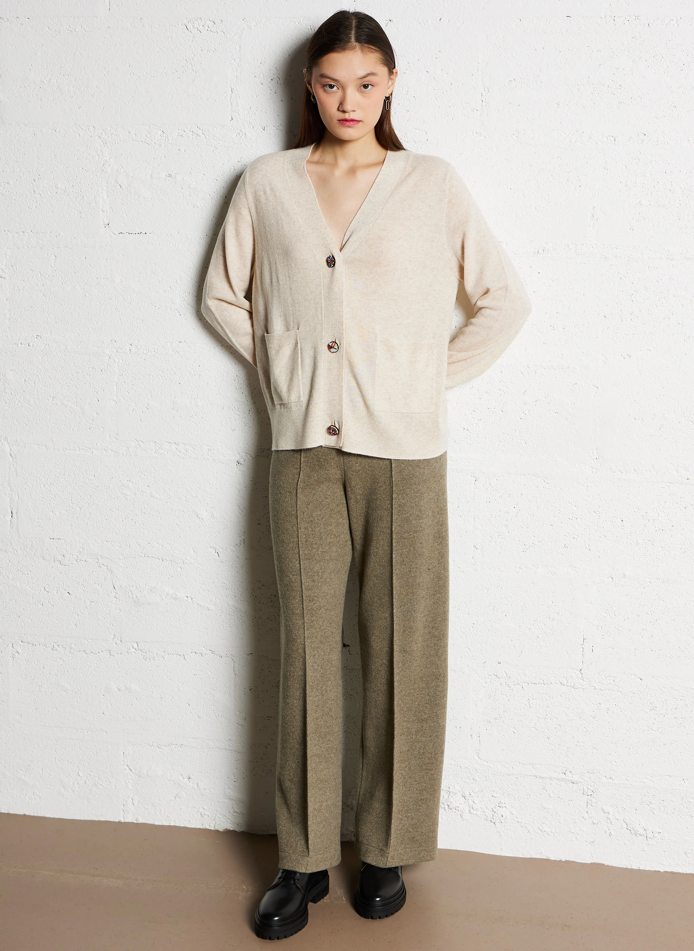 DASHA - Derbies en cuir| Noir