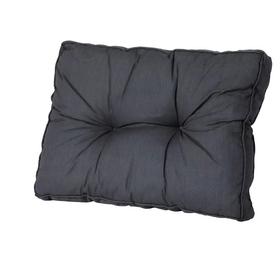 Madison - Florance Rugkussen Basic black - Ca. 43x60 cm - Set van 2