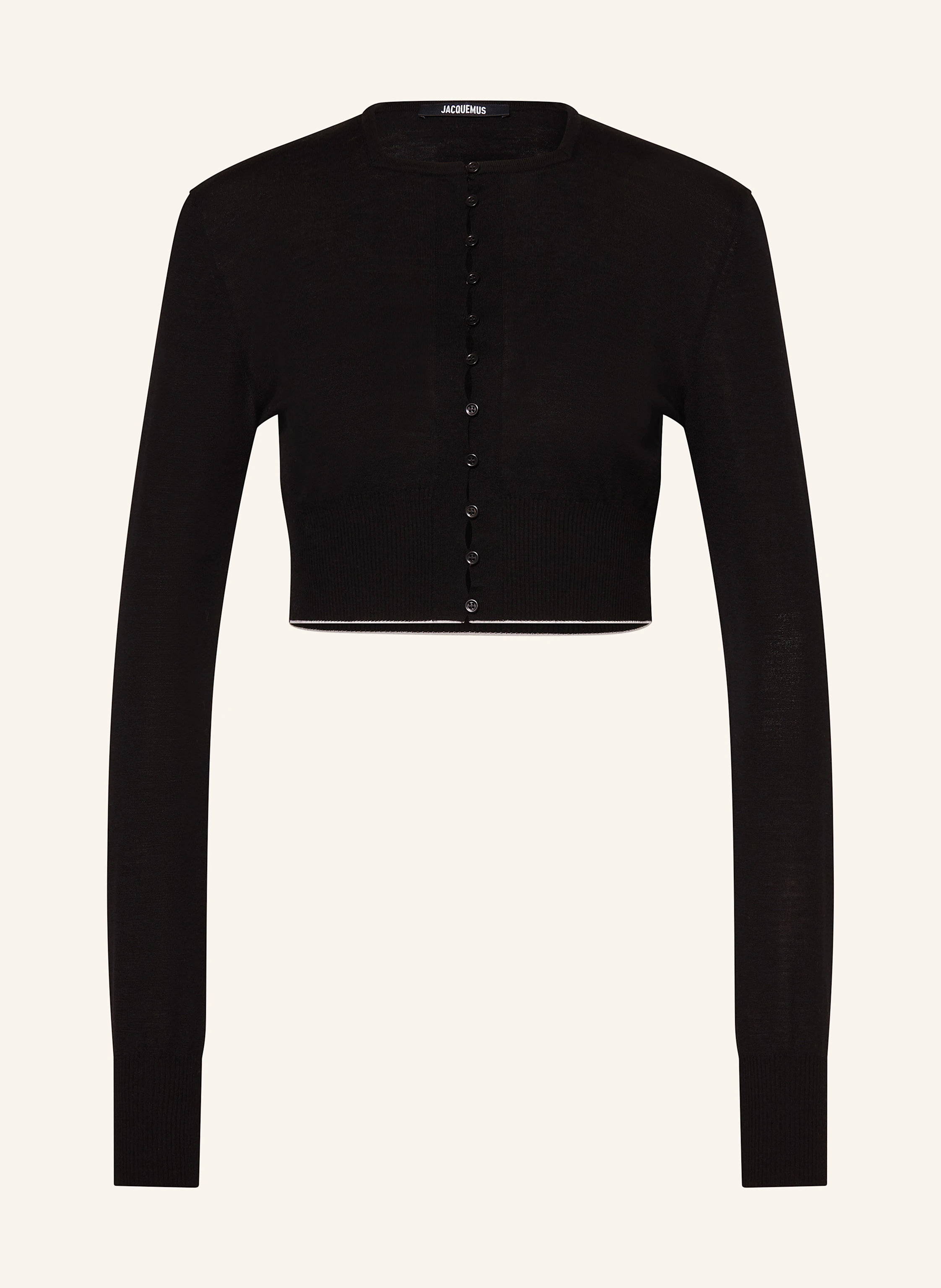 JACQUEMUS Cropped-Strickjacke LE CARDIGAN SPIAGGIA