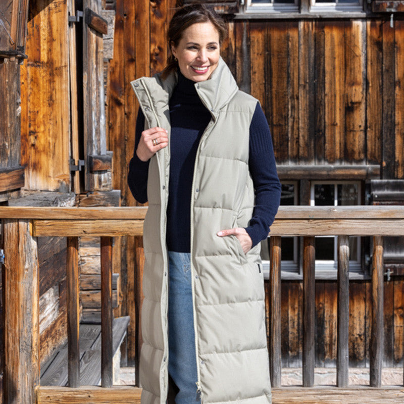 Frauen Thermo Gilet lang Agnes seneca rock