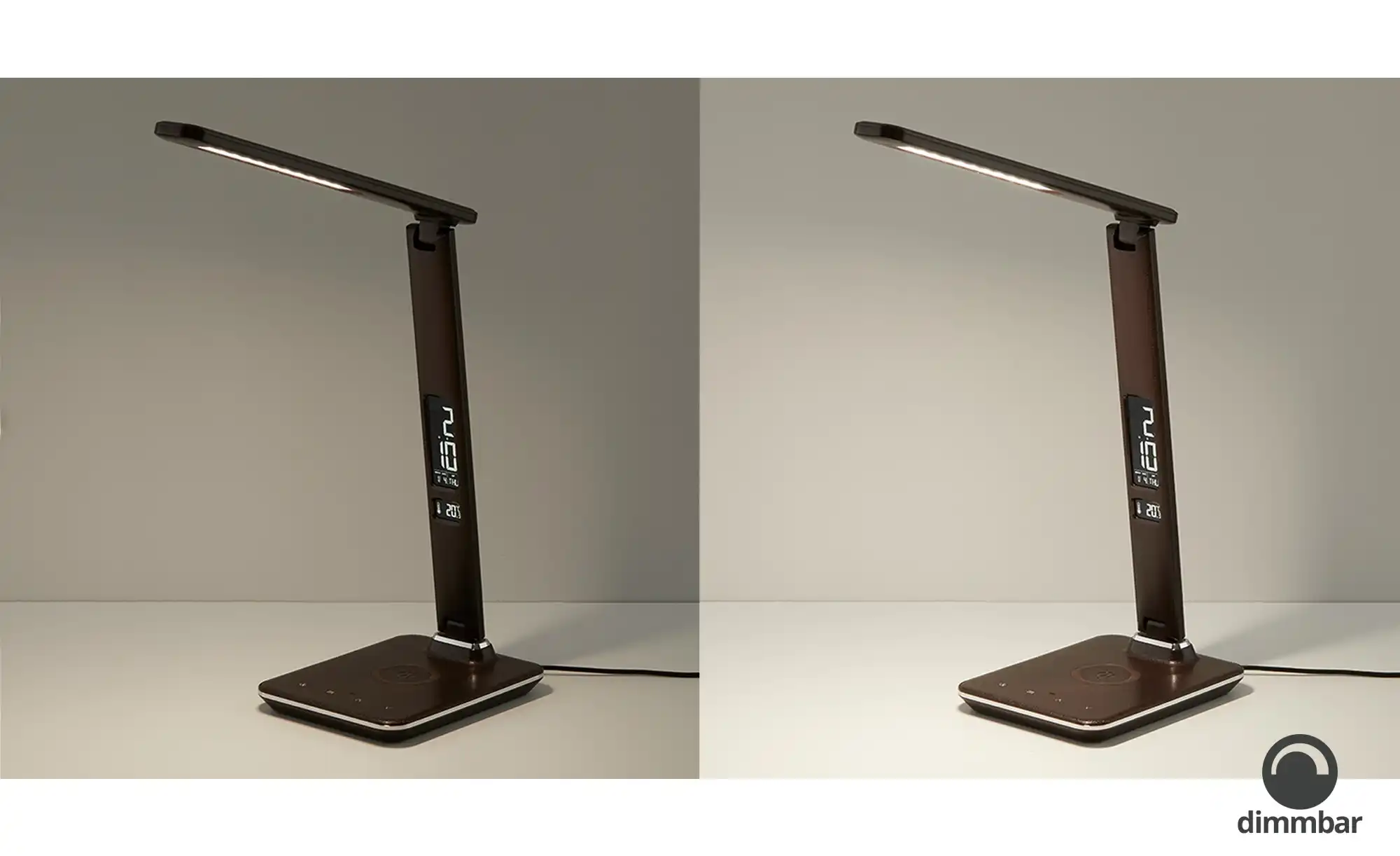 Paul Neuhaus LED-Schreibtischleuchte, braun