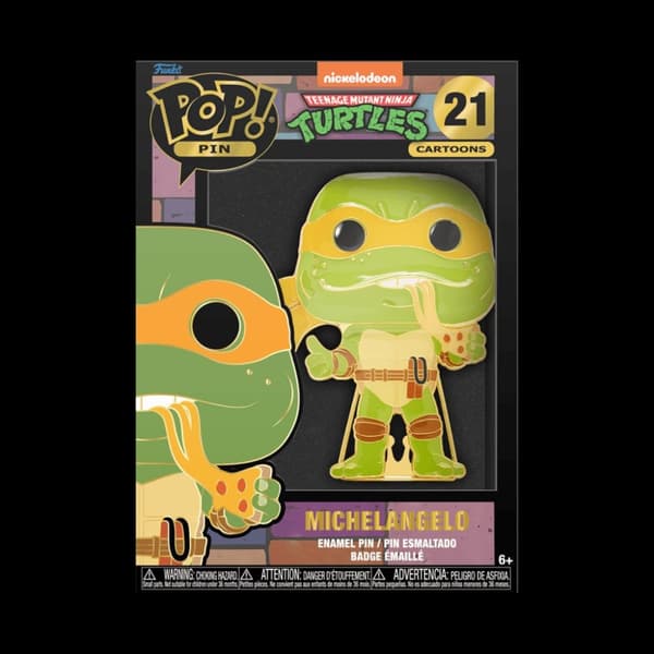 Funko Pop! Pin Tmnt: Michelangelo