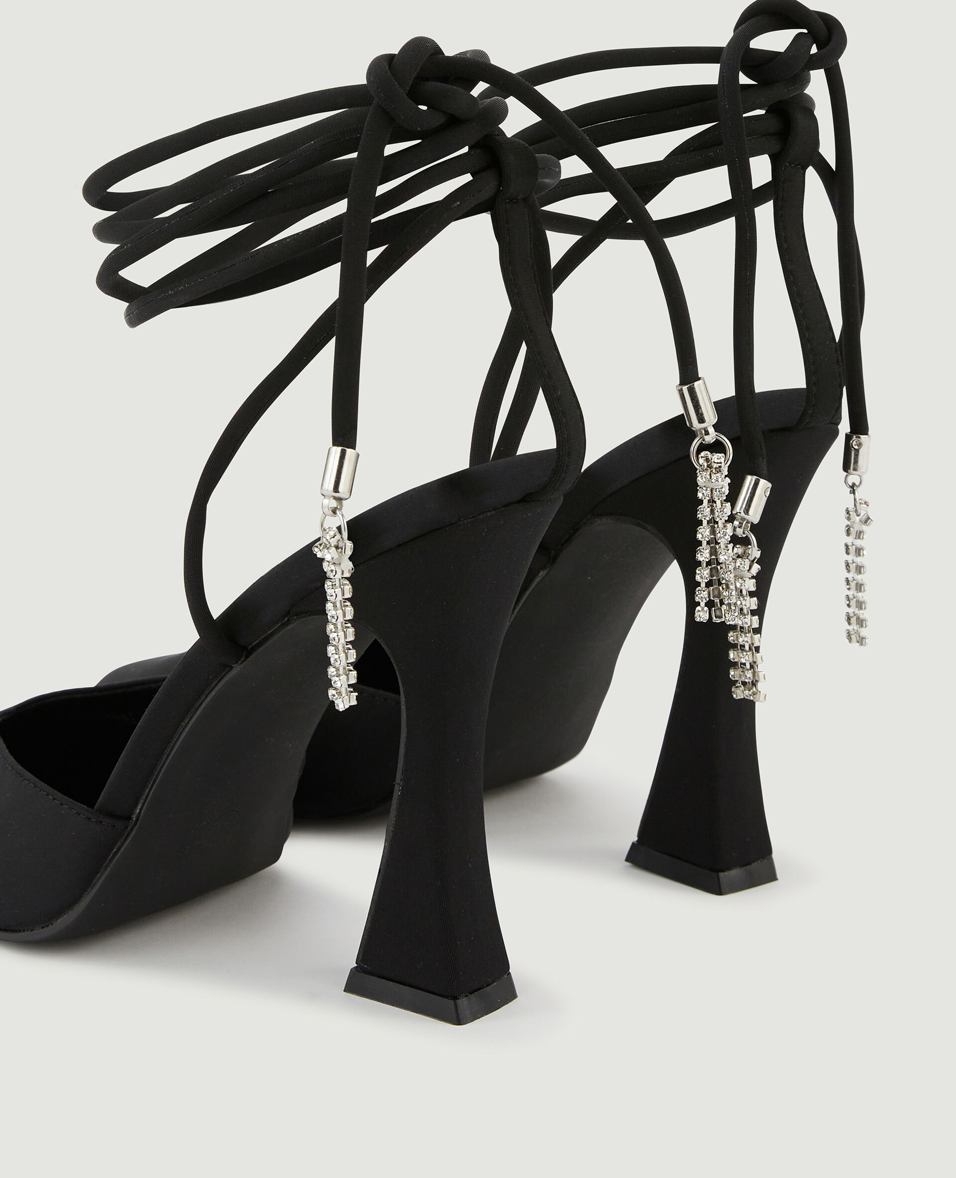 Escarpins ouverts pointus - Noir