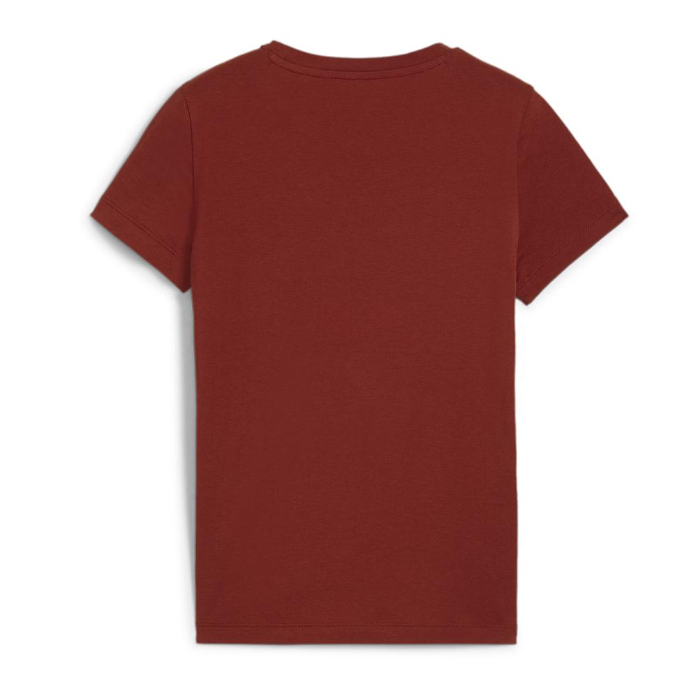 Puma T-shirt Bordeaux Garçon Puma Metallic