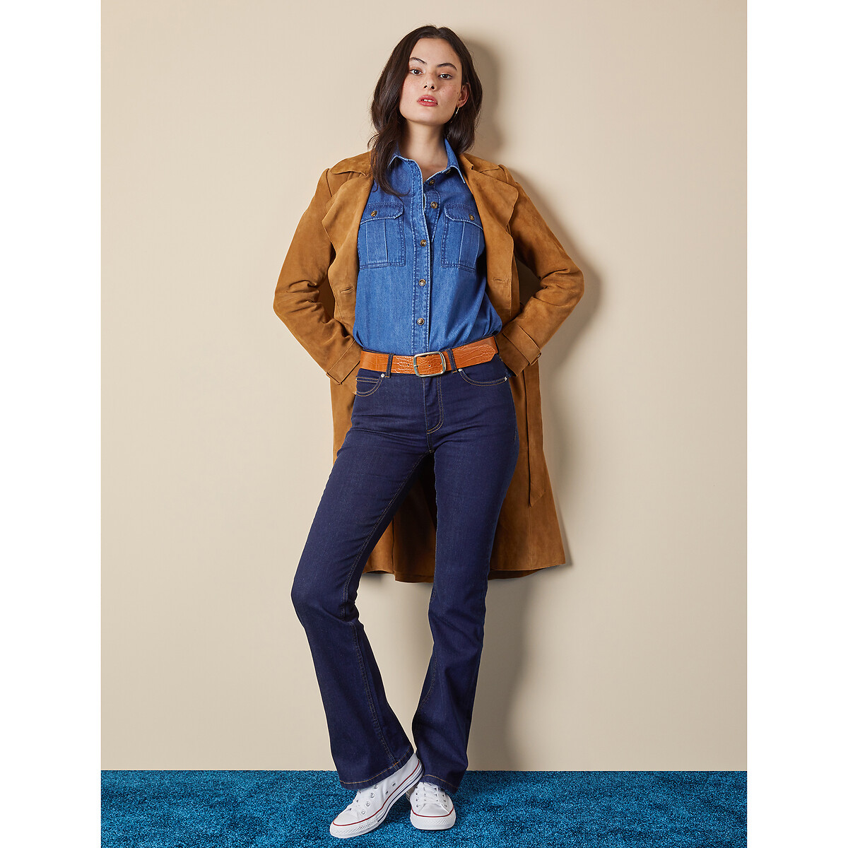 COLEÇÕES LA REDOUTE<br>Trenkhon Lange em vermelho