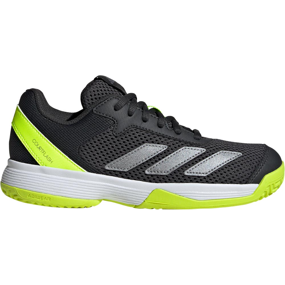 adidas Courtflash Tennisschuh Kinder carbon