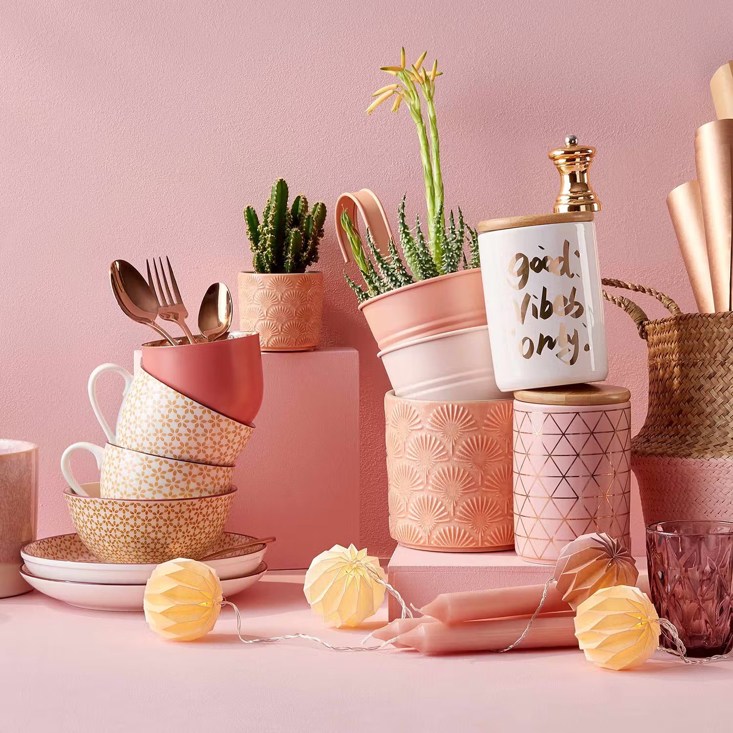 RETRO Tasse 6er-Set