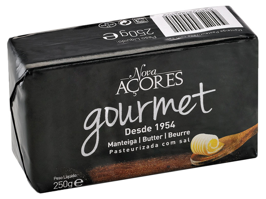 MANTEIGA NOVA AÇORES COM SAL GOURMET 250G