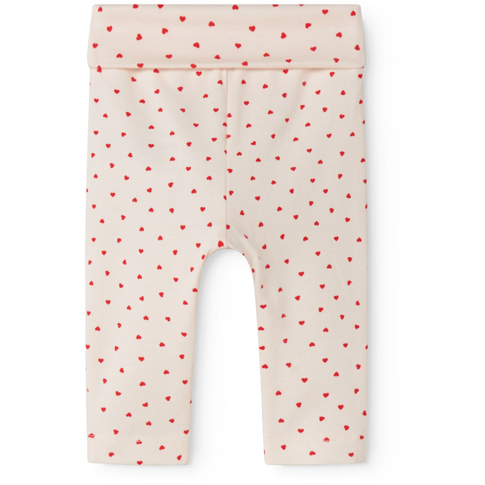 Køb MarMar Newborn Modal Smooth Print Happy Hearts Piva Bukser