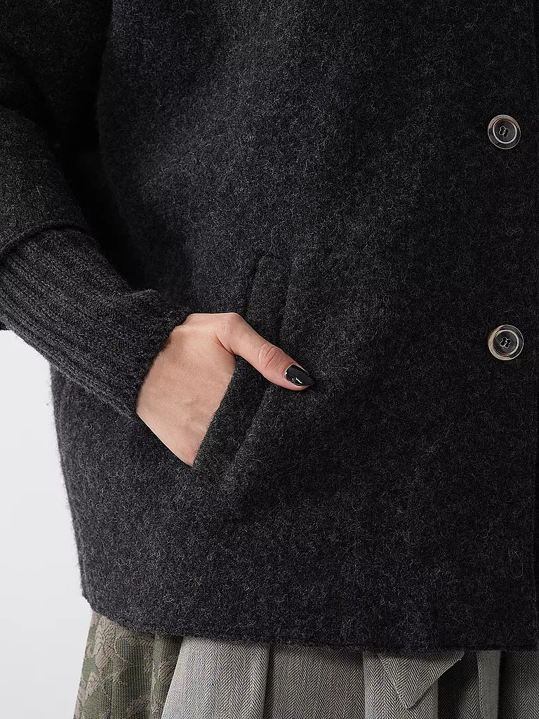 STAPF Trachten Strickjacke ILSA schwarz