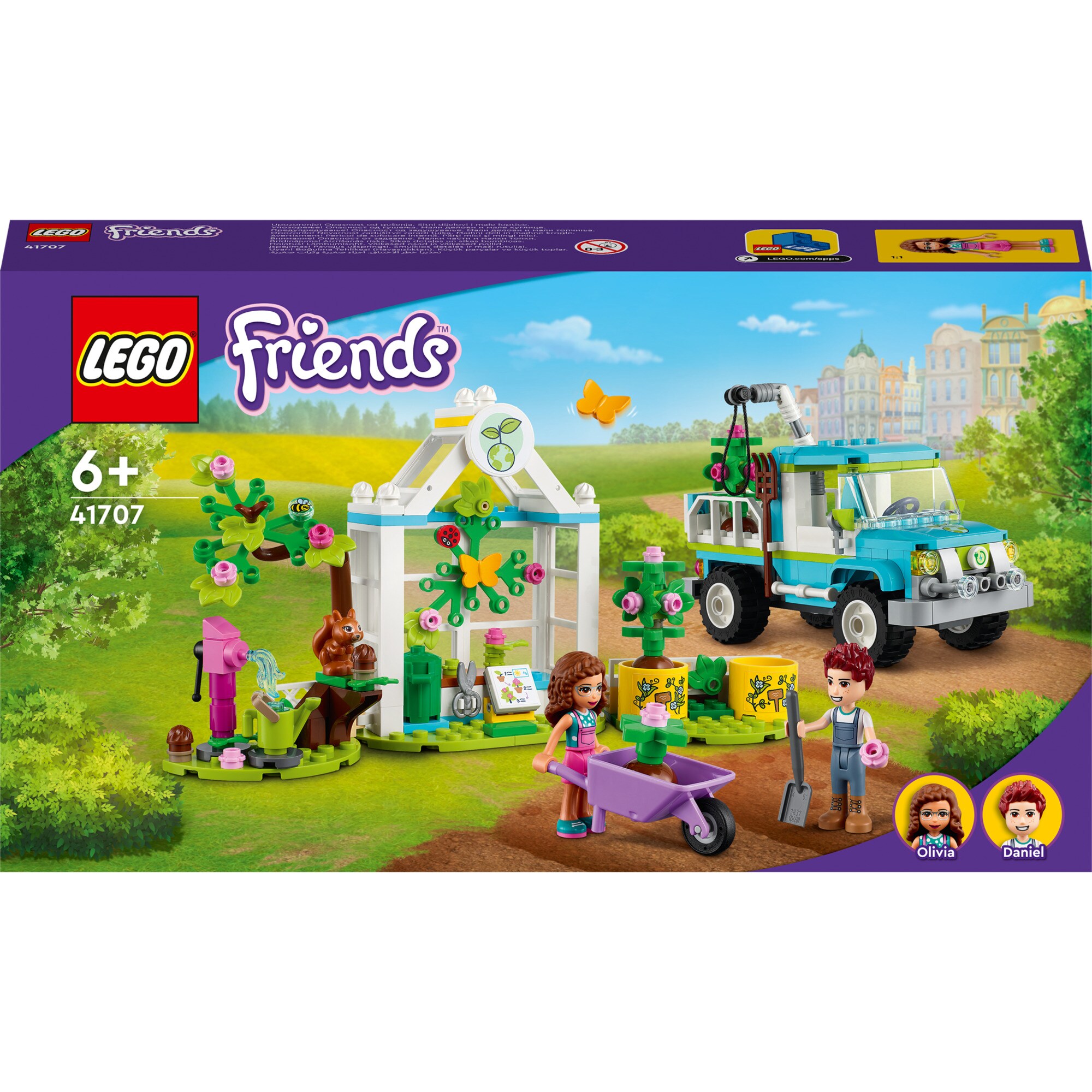 LEGO Konstruktionsspielzeug Friends Baumpflanzungsfahrzeug