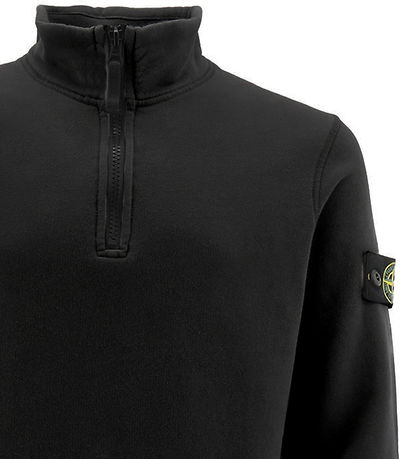 Stone Island Sweatshirt m. Lynl?s - Sort