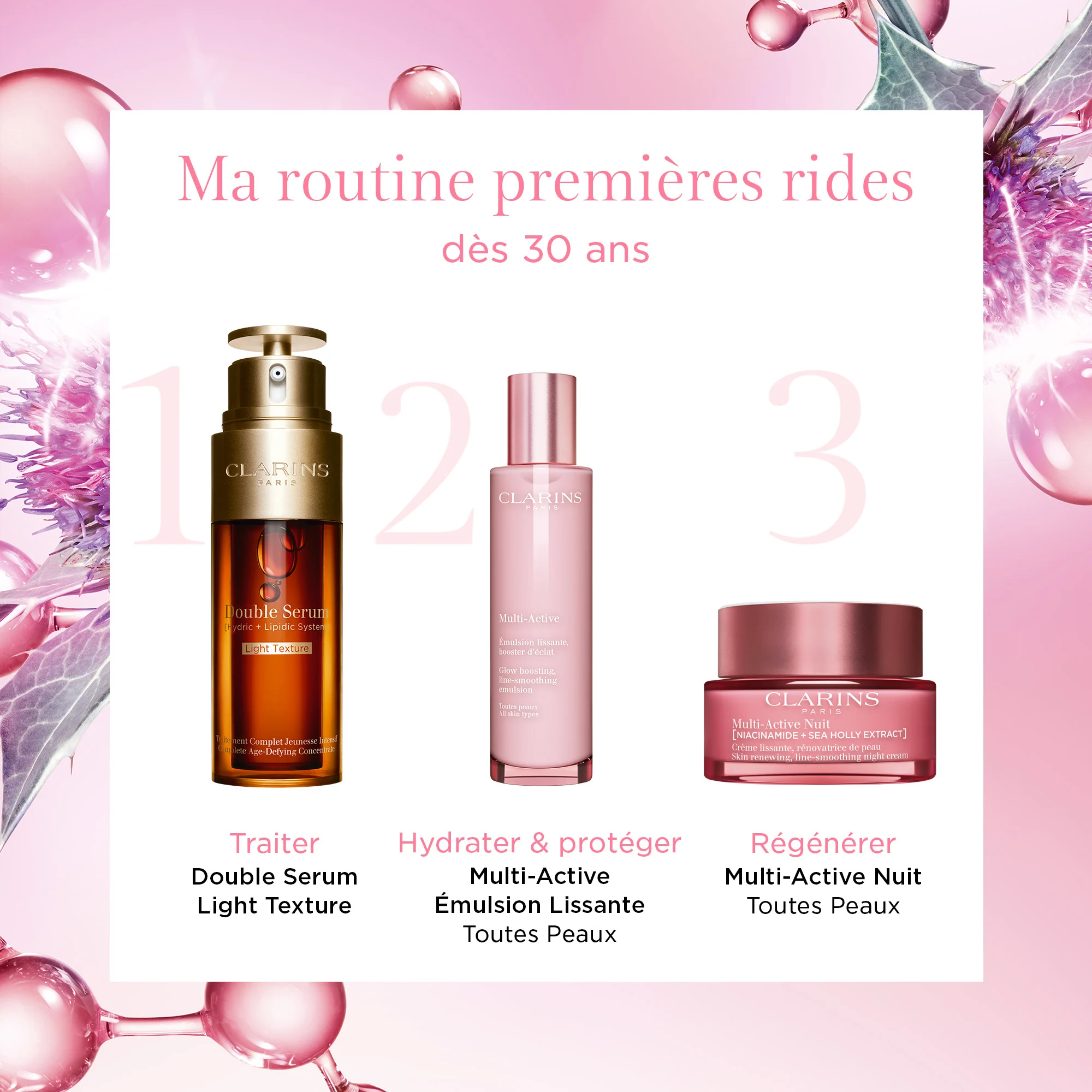 Multi-Active - Emulsion lissante, booster déclatToutes peaux |