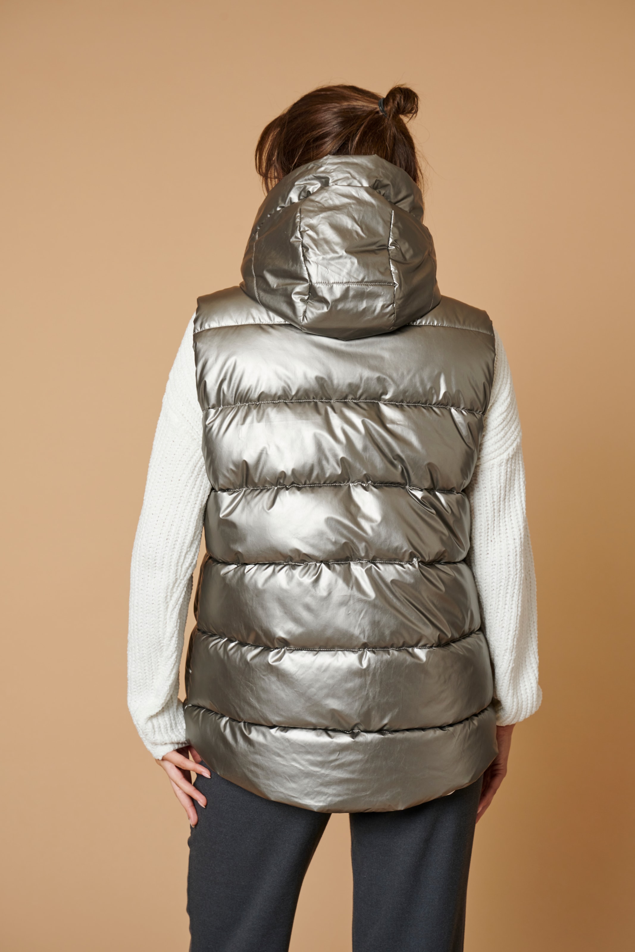 ZABAIONE Steppweste »Vest Tr44ista«, im Glanz-Look