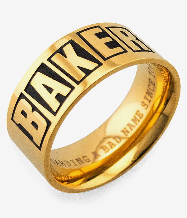Baker Brand Logo Ring (gold)
