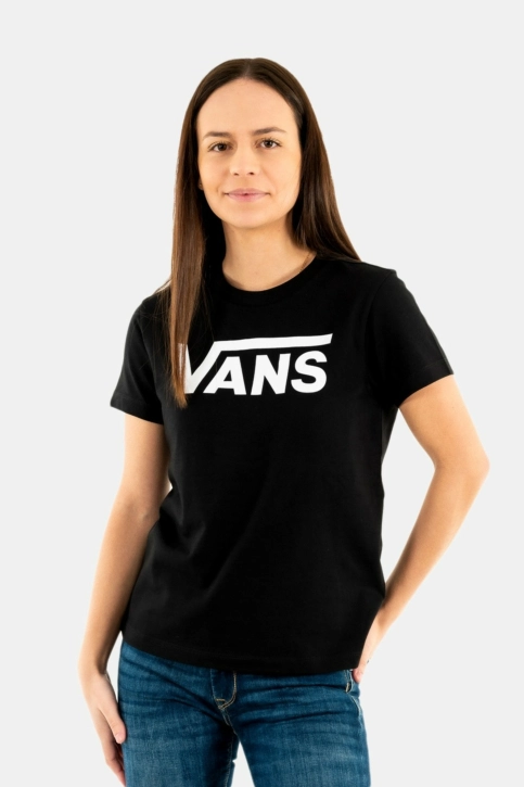 tee shirt vans flying v crew blk1 black
