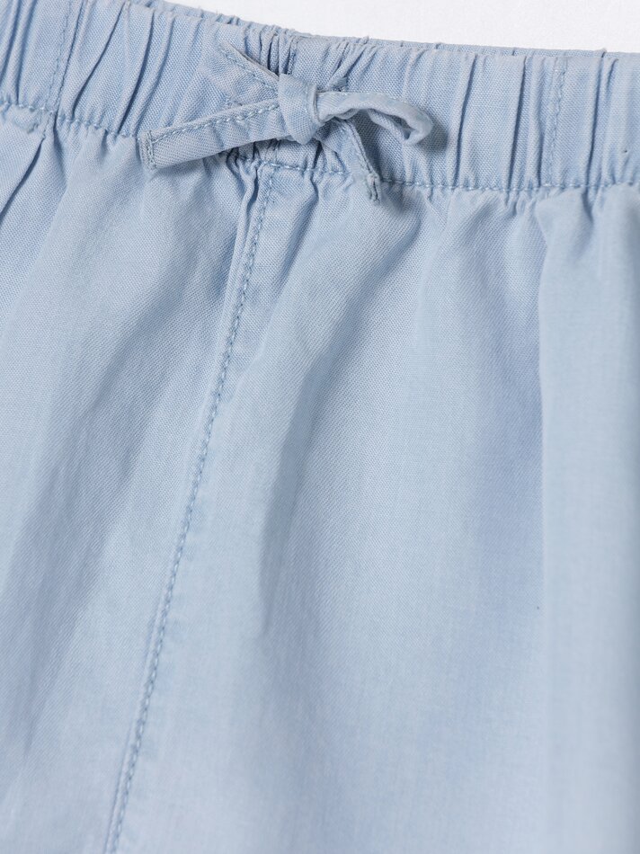 Shorts jeans leves - Azul claro