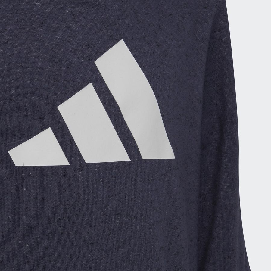 adidas Sweat à Capuche Future Icons 3-Stripes - Bleu Marine Enfant