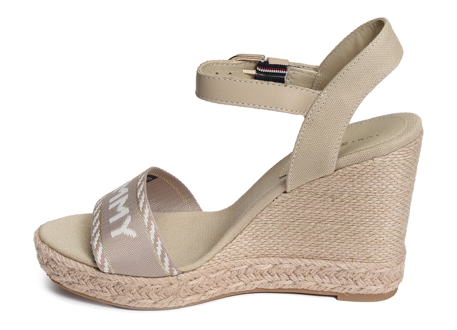 Seasonal webbing wedge 7088 beige