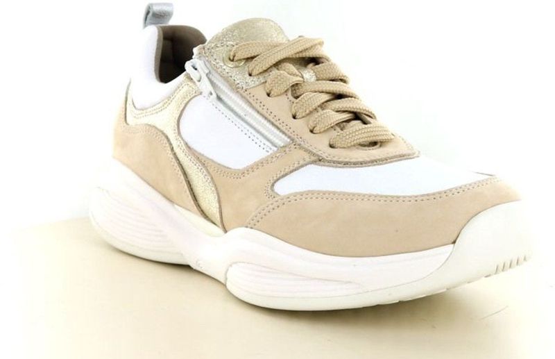Xsensible - Stretchwalker 32004.3 - Damessneaker - Zwart - Leer/Textiel