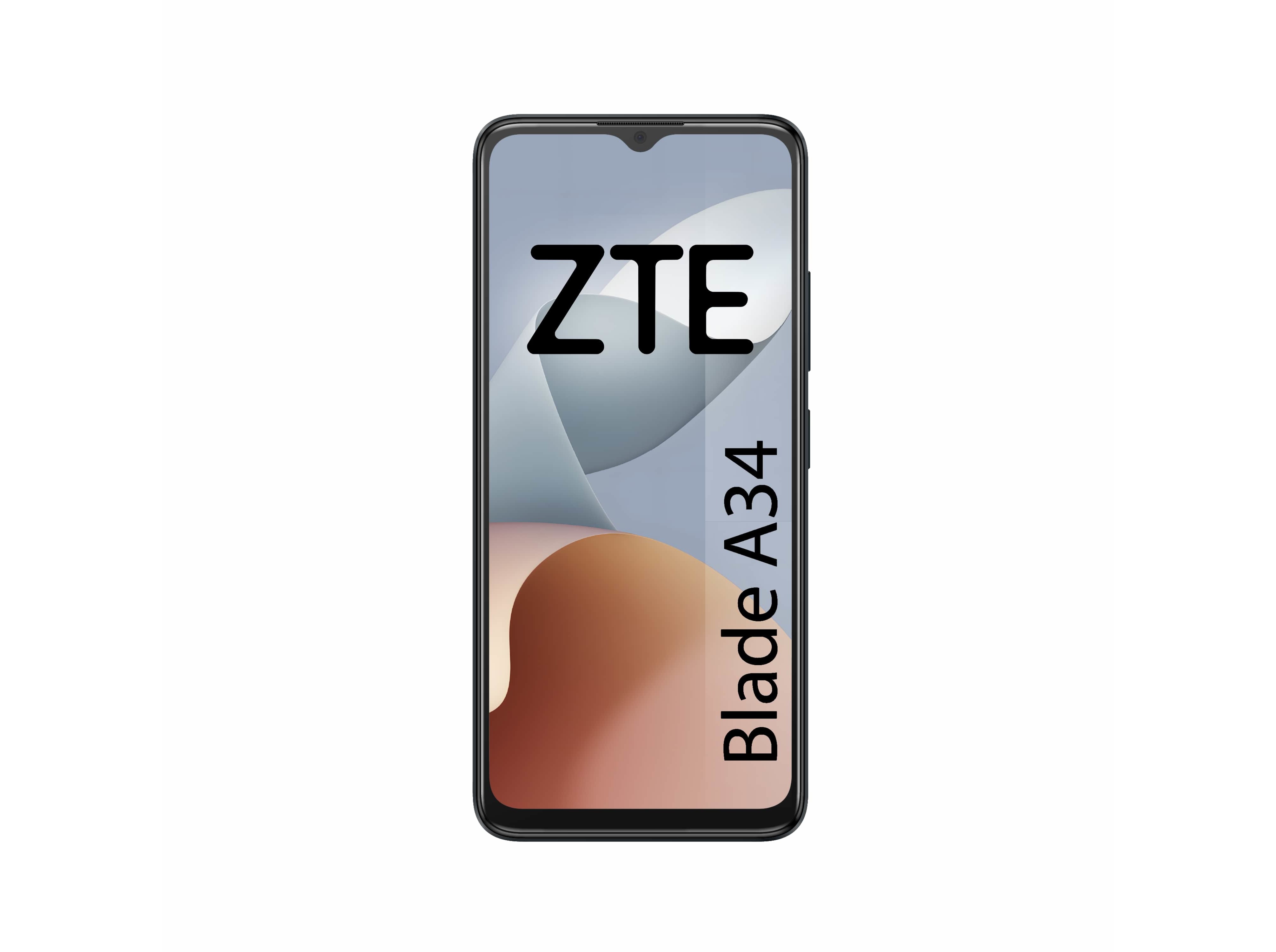 SMARTPHONE ZTE BLADE A34 CINZA 4GB 64GB