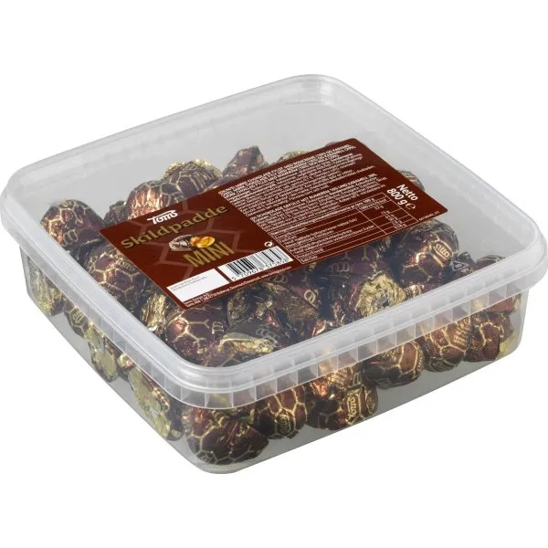Toms Mini Skildpadde 800g i plastbøtte