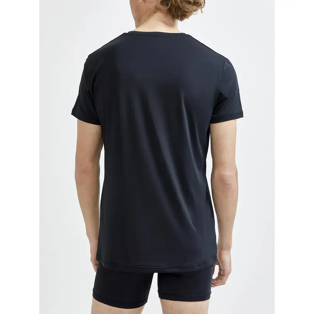 Craft Core Dry Multi Ondershirt Korte Mouwen Zwart Heren 2 Pack