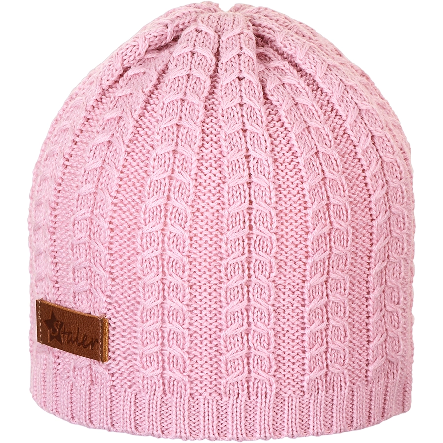 Sterntaler Strickmütze rosa