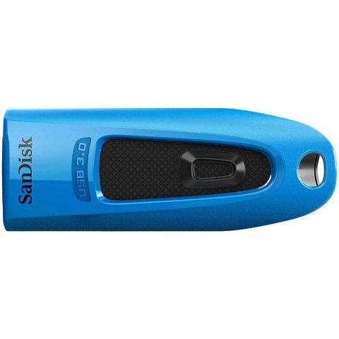 SanDisk Ultra 64GB USB 3.0 lecteur USB flash 64 Go USB Type-A 3.2 Gen 1 (3.1 Gen 1) Bleu