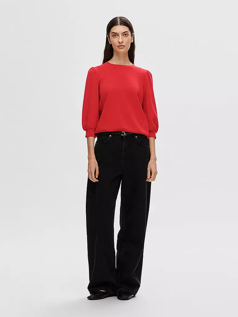 SELECTED FEMME Sweater SLFTENNY rot
