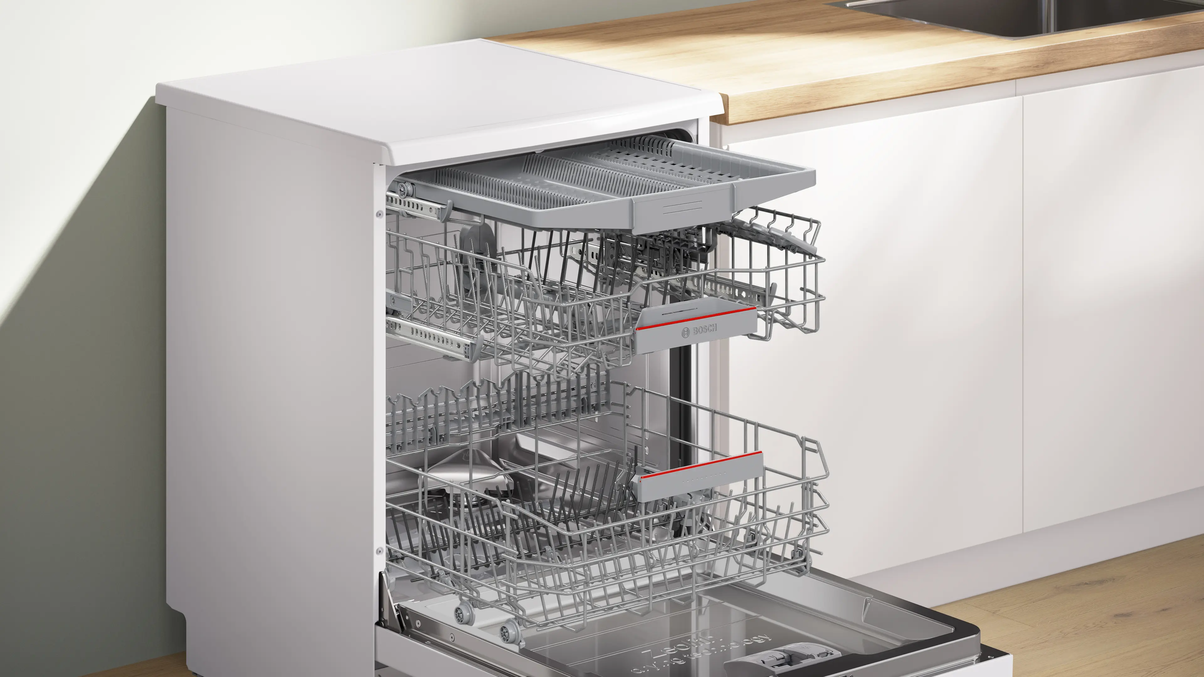 Serie 6 Vrijstaande vaatwasser 60 cm Wit