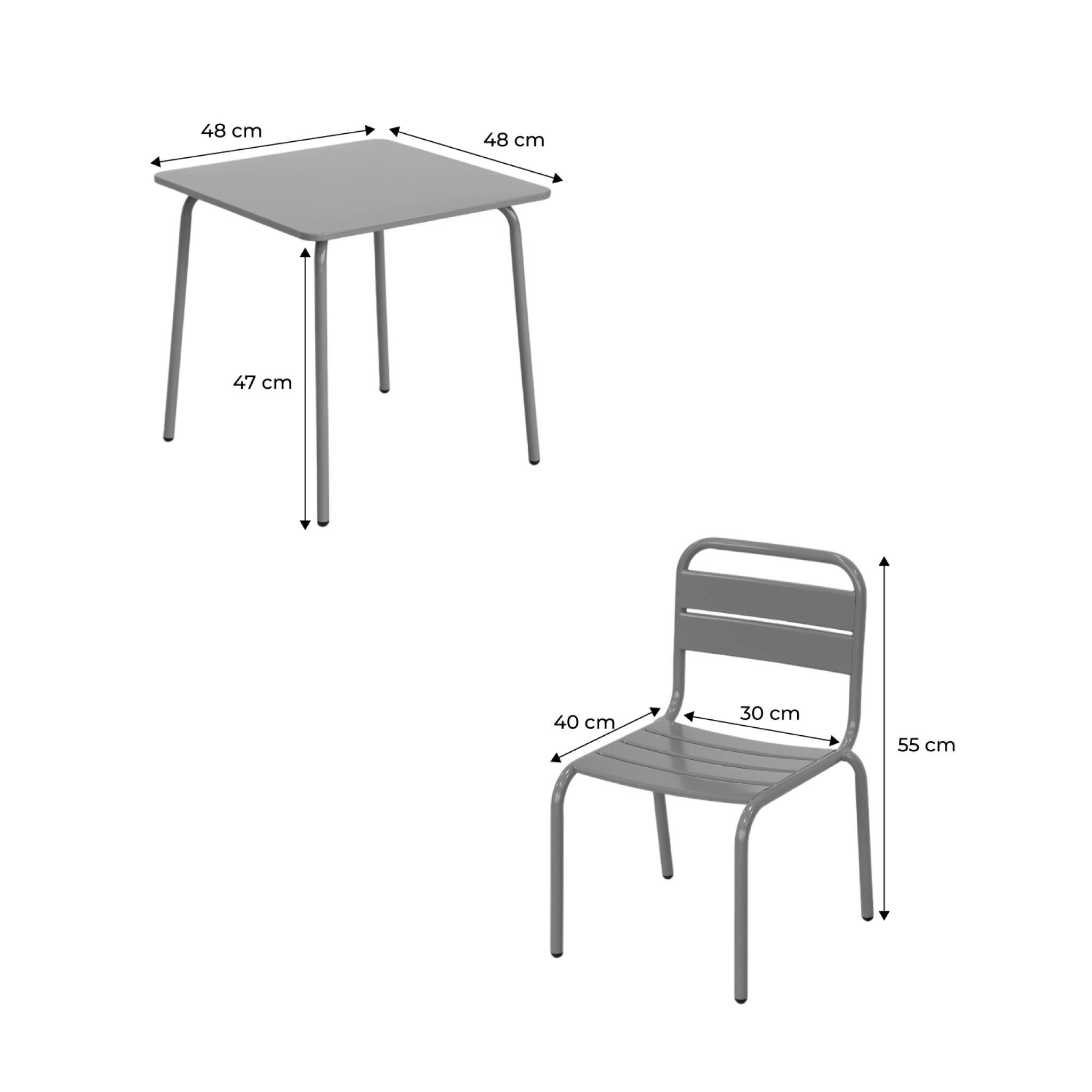 sweeek - Tuinset voor kinderen, 2 zits