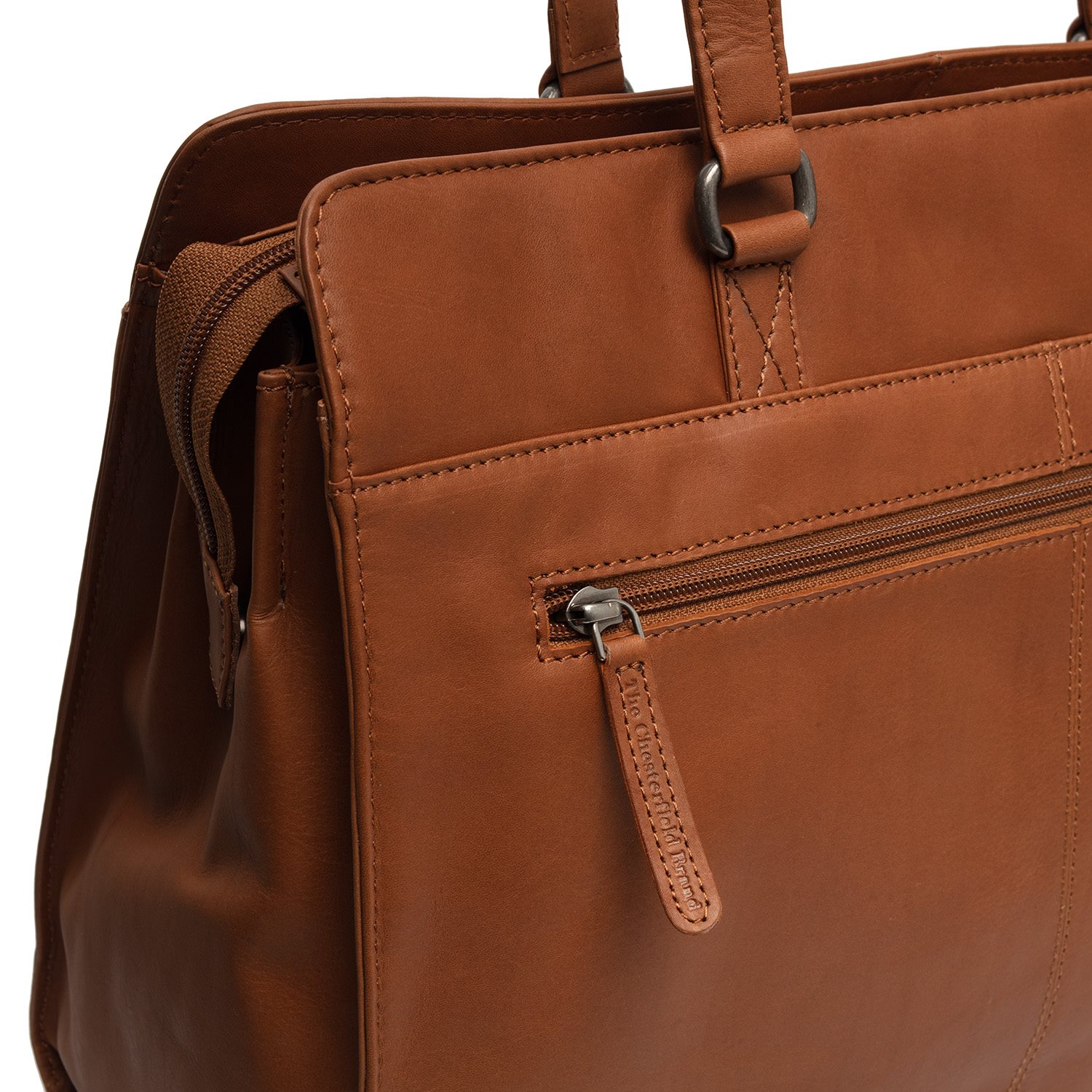 The Chesterfield Brand Fidenza Shopper cognac