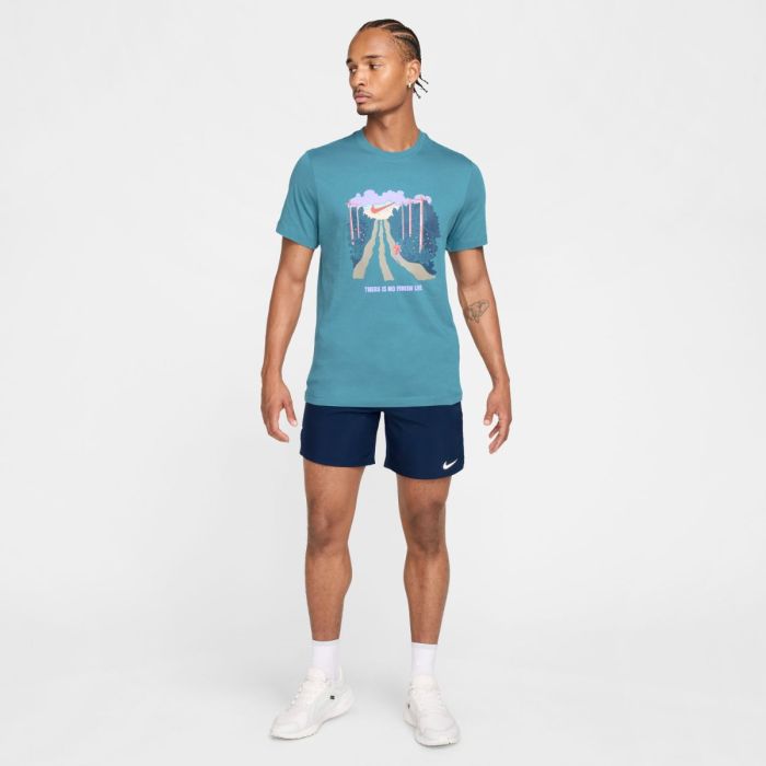 Nike Herre T-shirts Run IYKYK SS Tee Blå