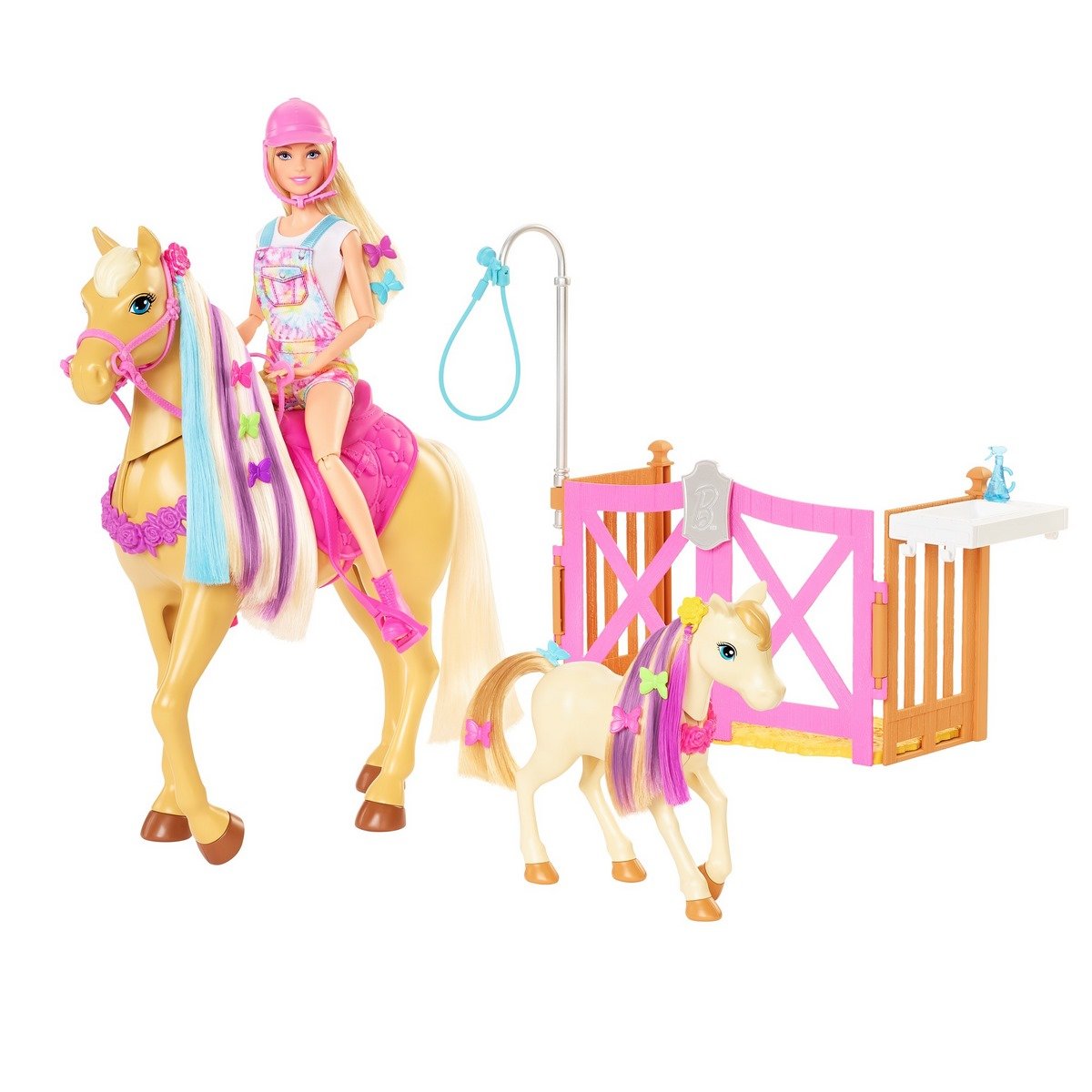 Coffret Barbie Toilettage des chevaux