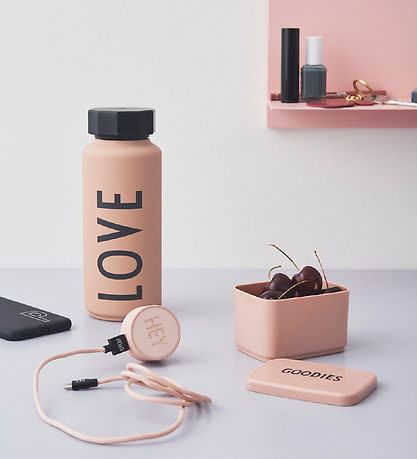 Design Letters Thermosflasche - Love - 500 ml - Rosa