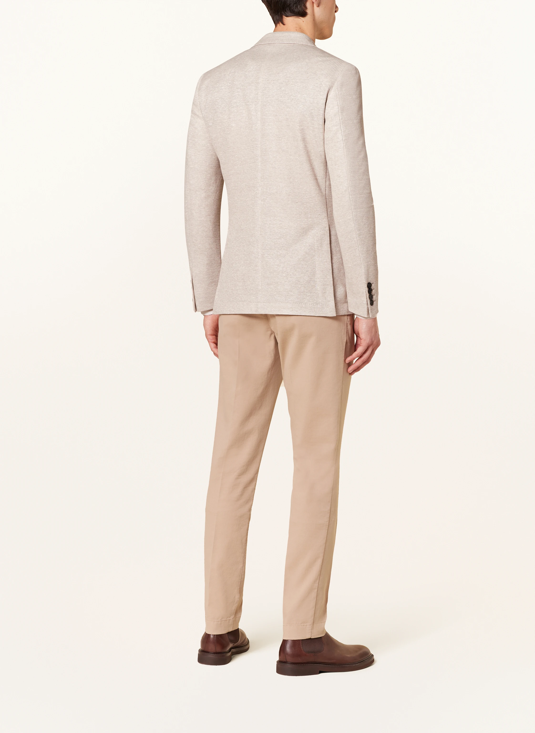 HACKETT LONDON Jerseysakko Extra Slim Fit mit Leinen