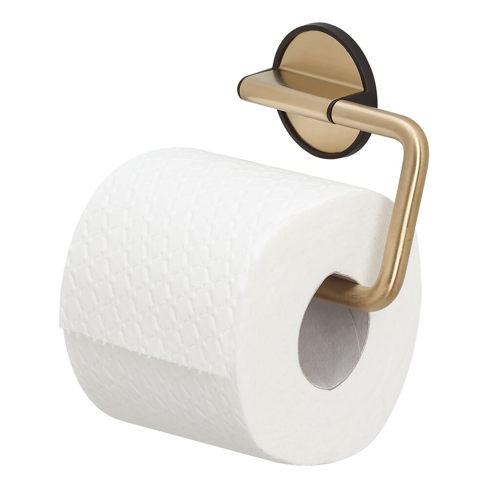 Tiger Tune Toiletrolhouder Messing geborsteld / Zwart