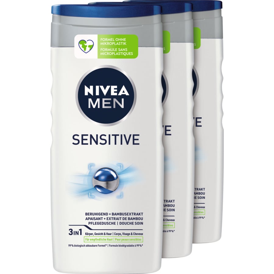 Nivea Pflegedusche Creme Aloe 3 x 250 ml