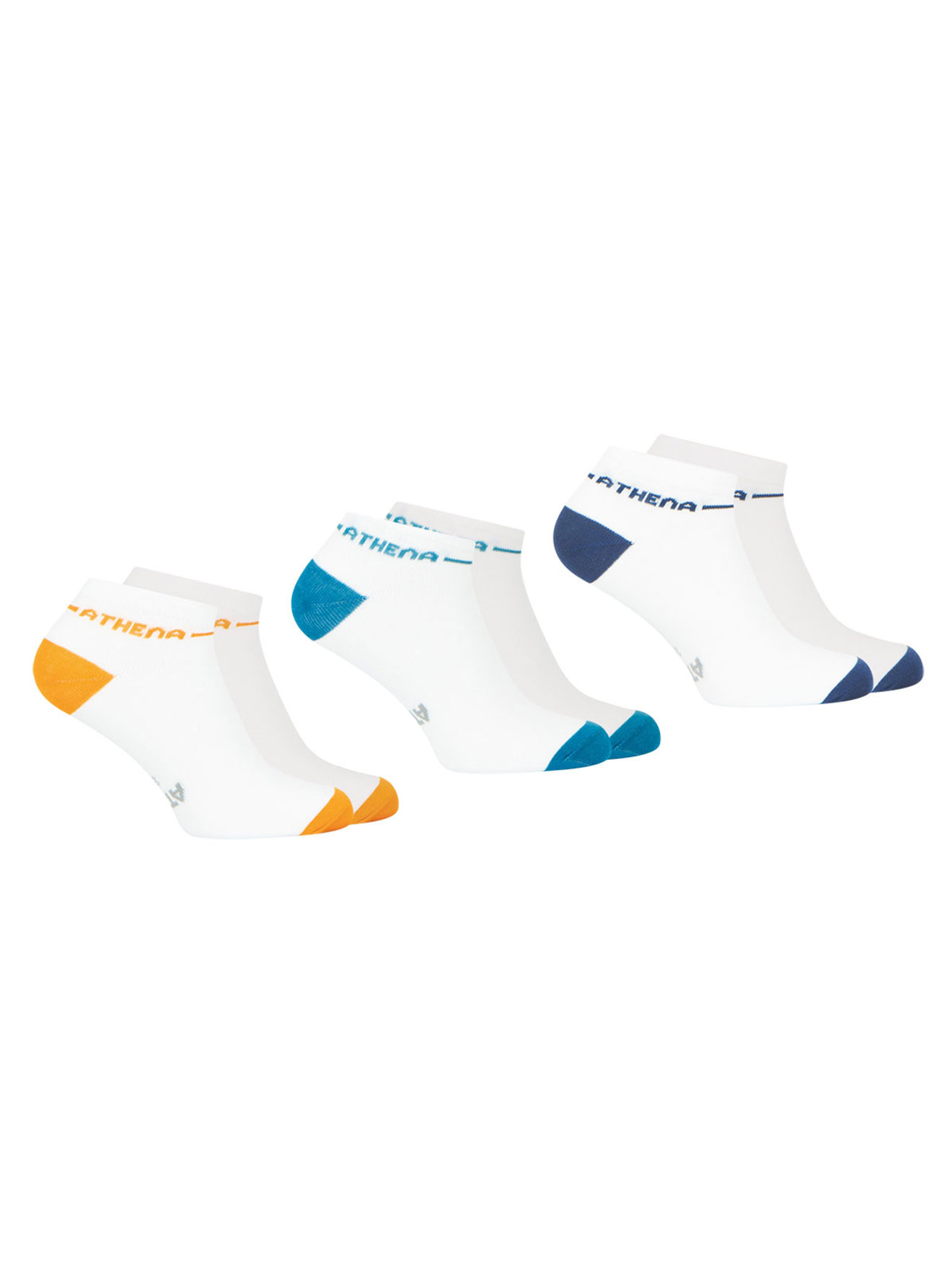 Lot de 3 paires de socquettes Easy Color