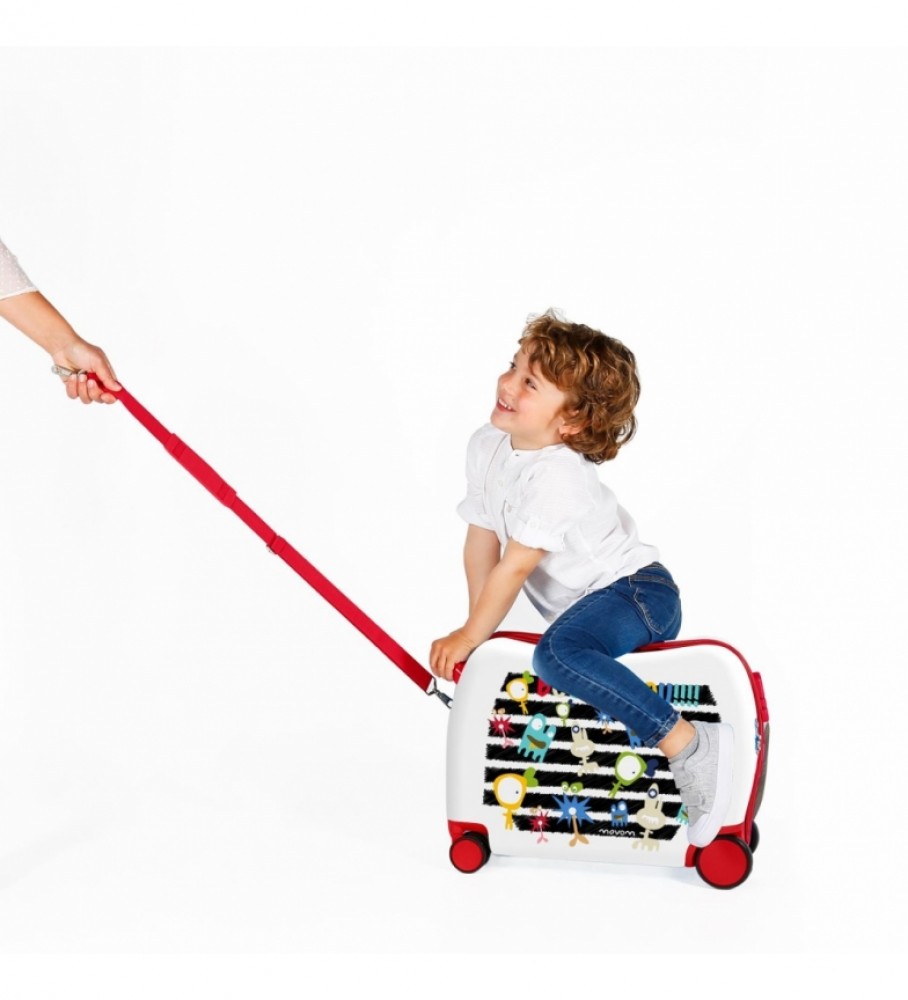 Mala de passeio Movom com 2 rodas multidirecionais - Movom Boo to You - 38x50x20cm -