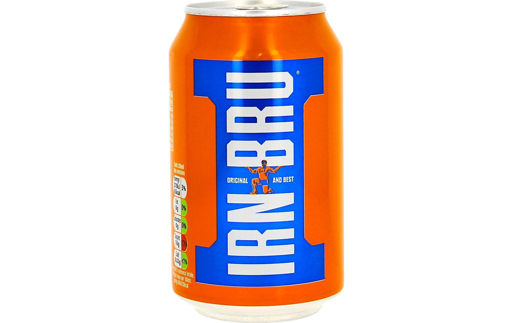 IRN-BRU 6 x 0.33 lKoffeinhaltiger Softdrink aus Schottland