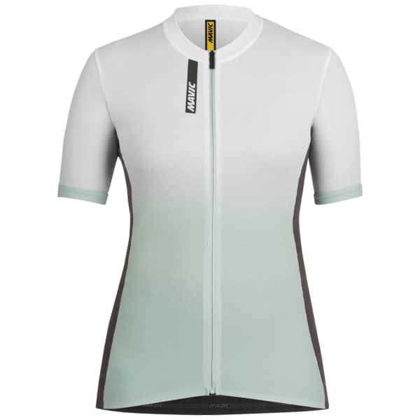 Maillot vélo MAVIC ESSENTIAL GRAPHIC JERSEY W MINT WHITE