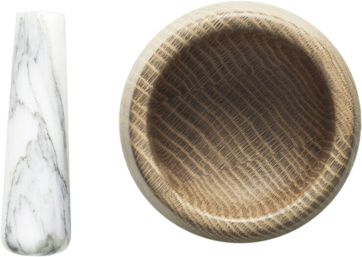 Normann Copenhagen Craft Mortar & Pestle White